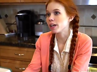 Nerd teen webcam Dolly Little is in need of some tutoring and much more.